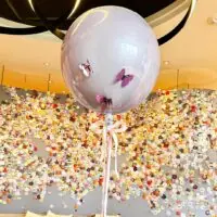 a picture of a butterfly baby shower organized by sweetgiftsva in washington