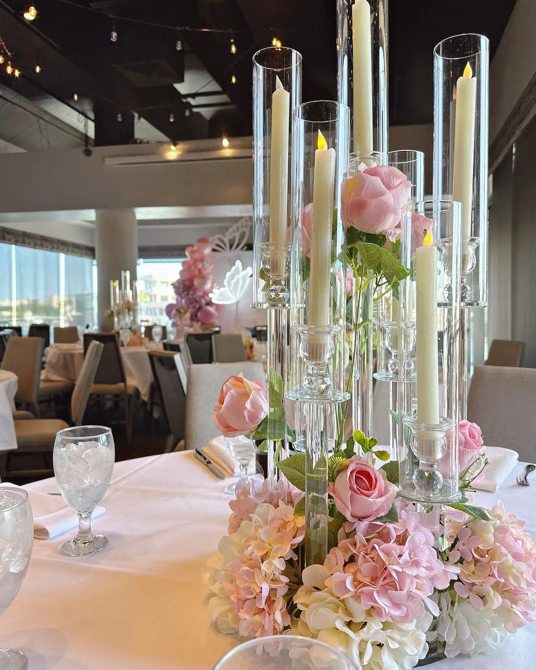 a picture of a butterfly baby shower organized by yakiedecor in tampa