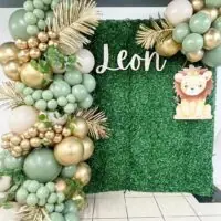 a picture of a jungle baby shower organized by Bash Events TC in Washinton