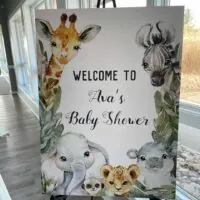a picture of a jungle baby shower organized by Briarwood Golf Club in Cleveland