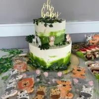 a picture of a jungle baby shower organized by Briarwood Golf Club in Cleveland