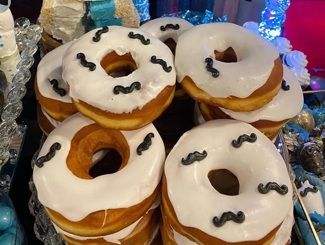 a picture of a little man baby shower organised by Amy & Jorge's Creations in Brooklyn