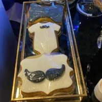 a picture of a little man baby shower organised by Amy & Jorge's Creations in Brooklyn