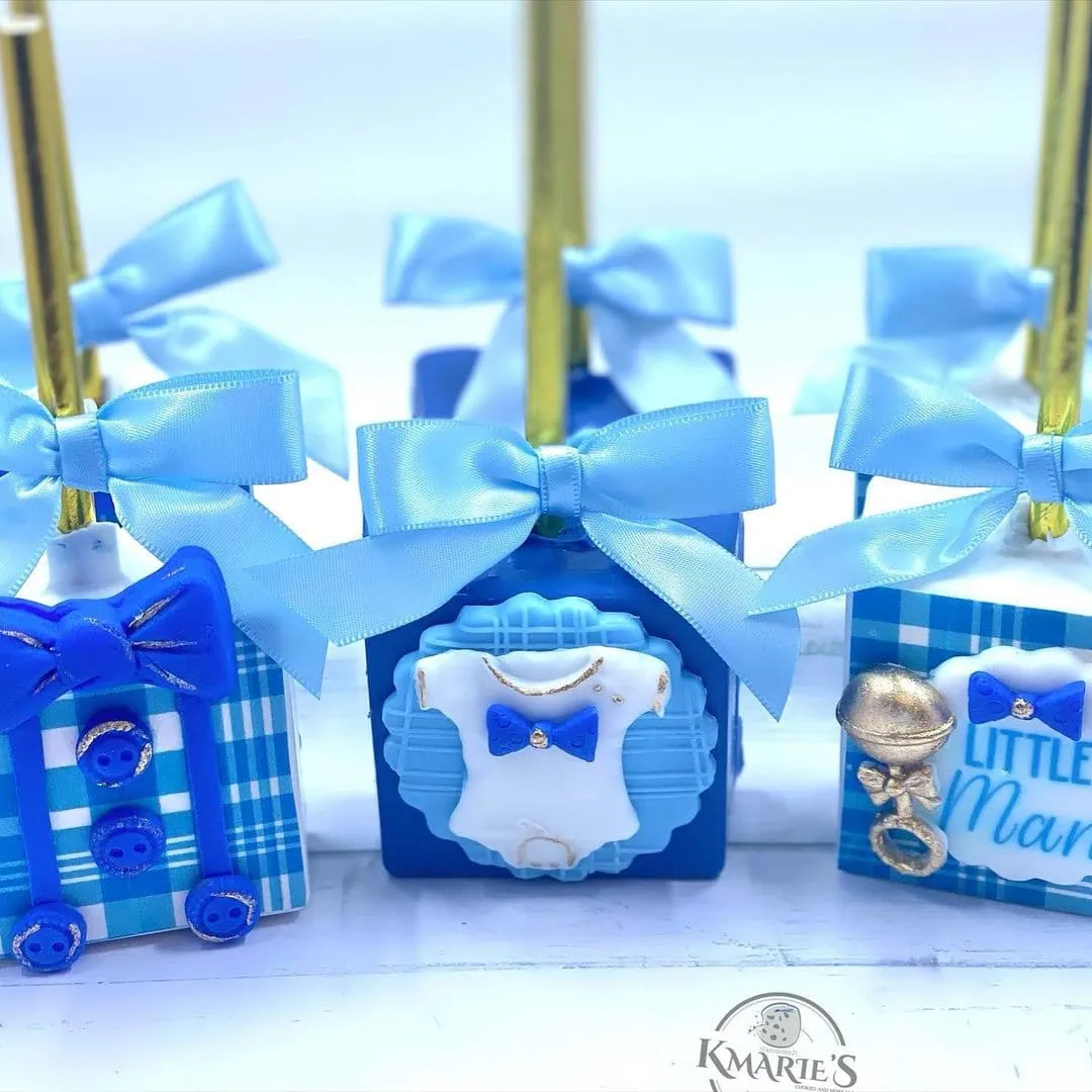 a picture of a little man baby shower organised by Kmarie’s in Lousiana