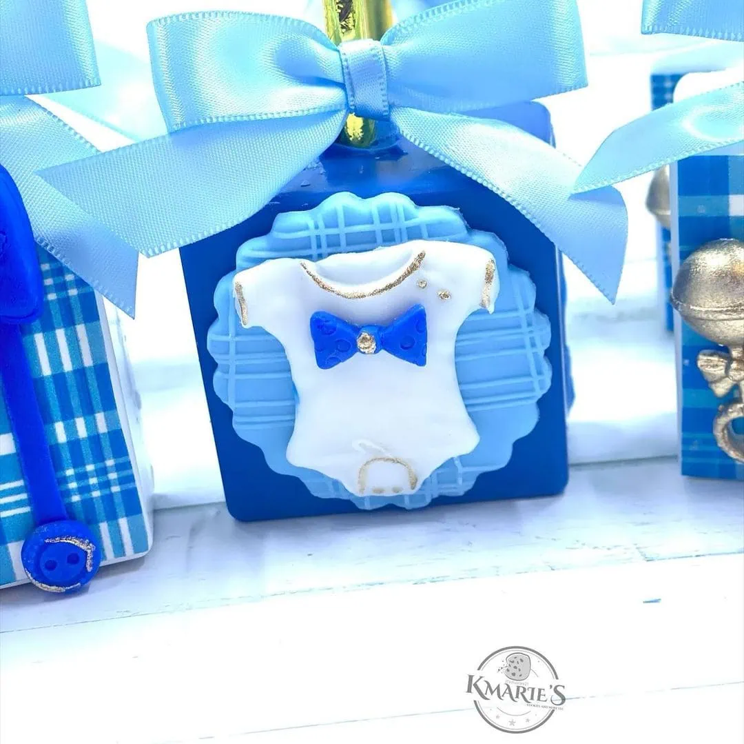 a picture of a little man baby shower organised by Kmarie’s in Lousiana