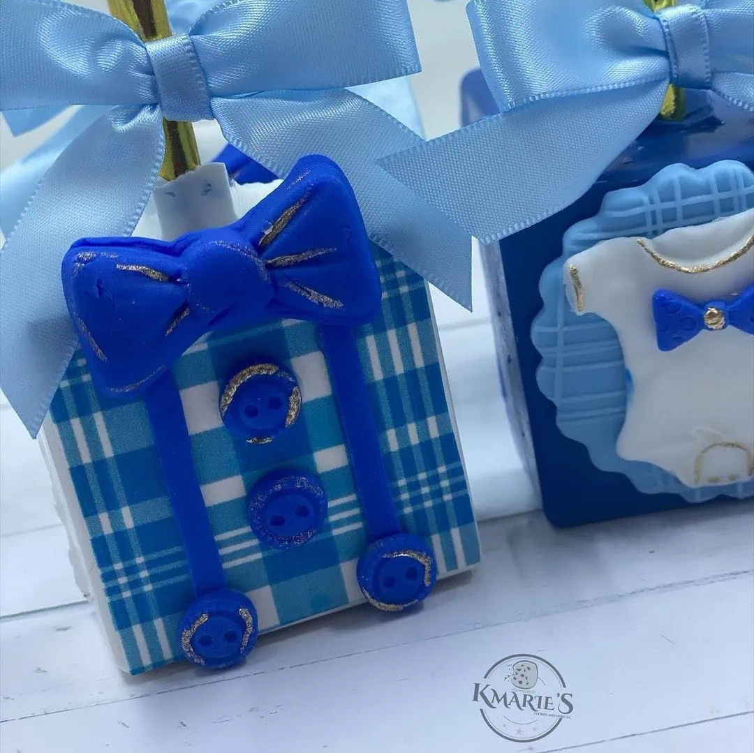 a picture of a little man baby shower organised by Kmarie’s in Lousiana