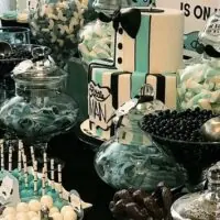 a picture of a little man baby shower organised by Treat Me Sweet in New York