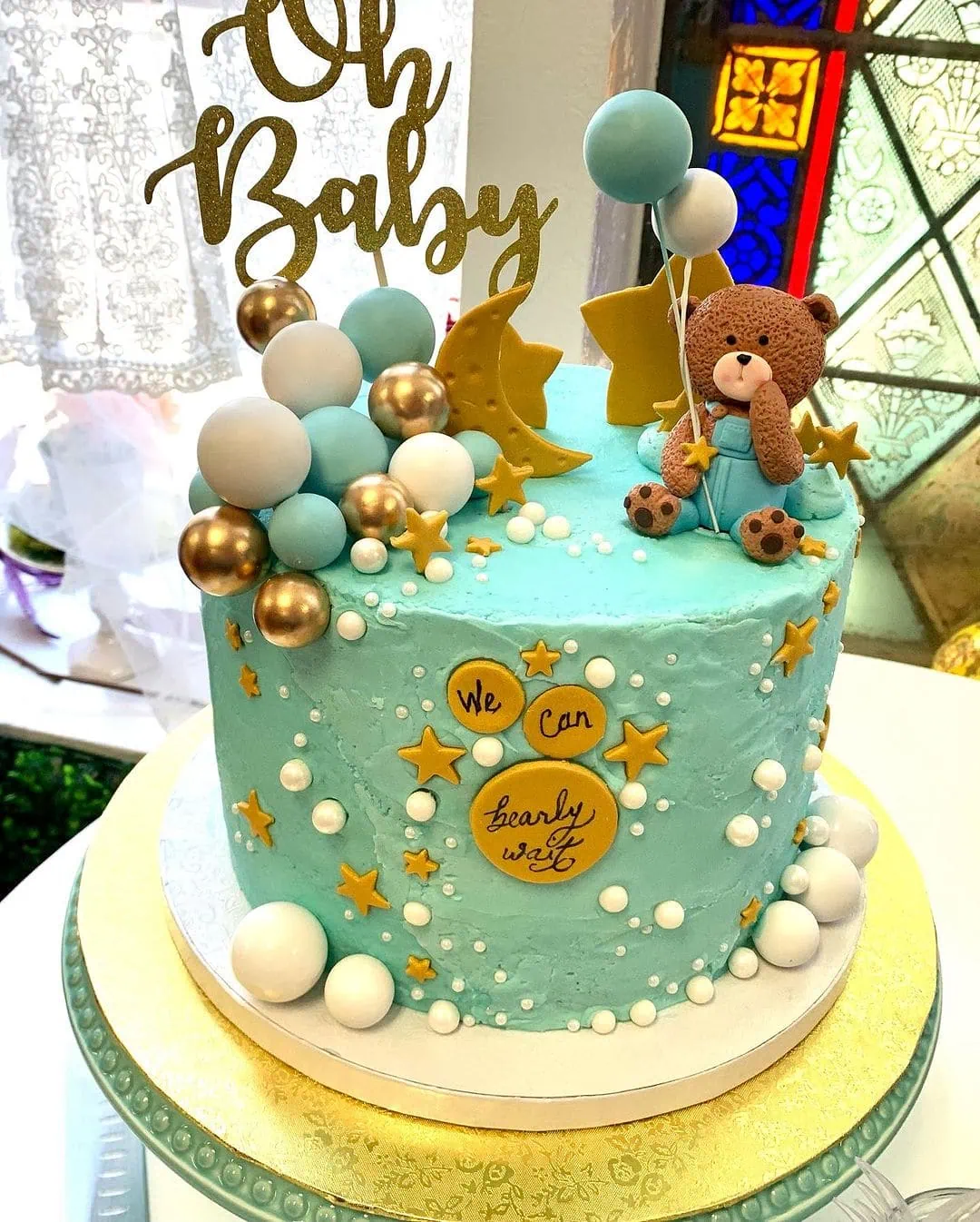 a picture of a tea party baby shower organized by The Dallas Tea Party Company in Texas