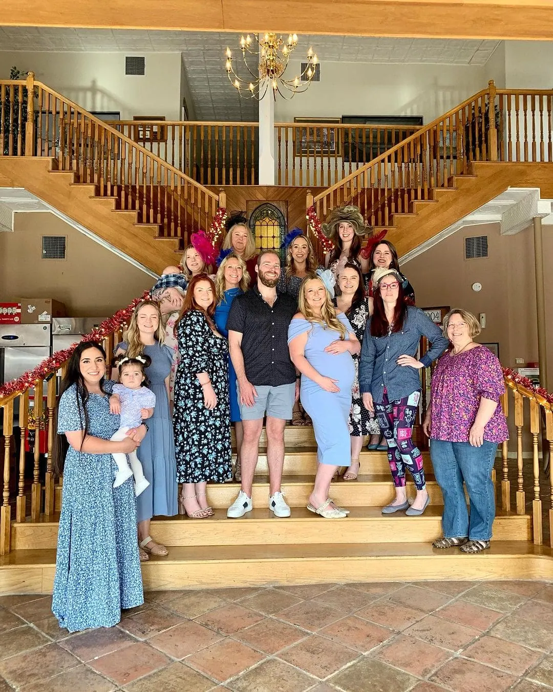 a picture of a tea party baby shower organized by The Dallas Tea Party Company in Texas