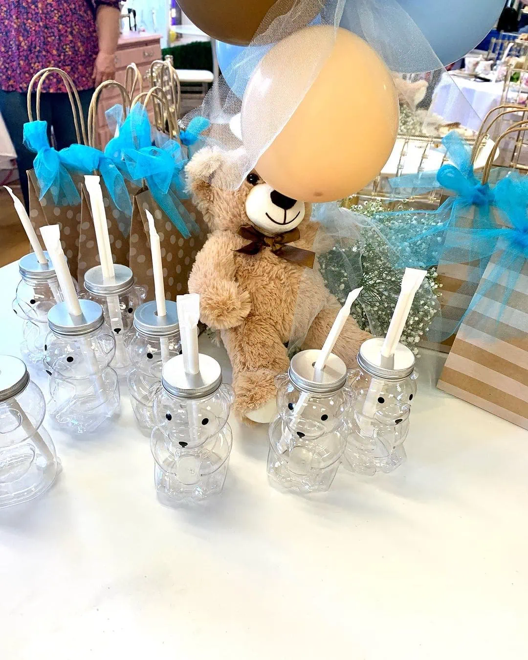 a picture of a tea party baby shower organized by The Dallas Tea Party Company in Texas