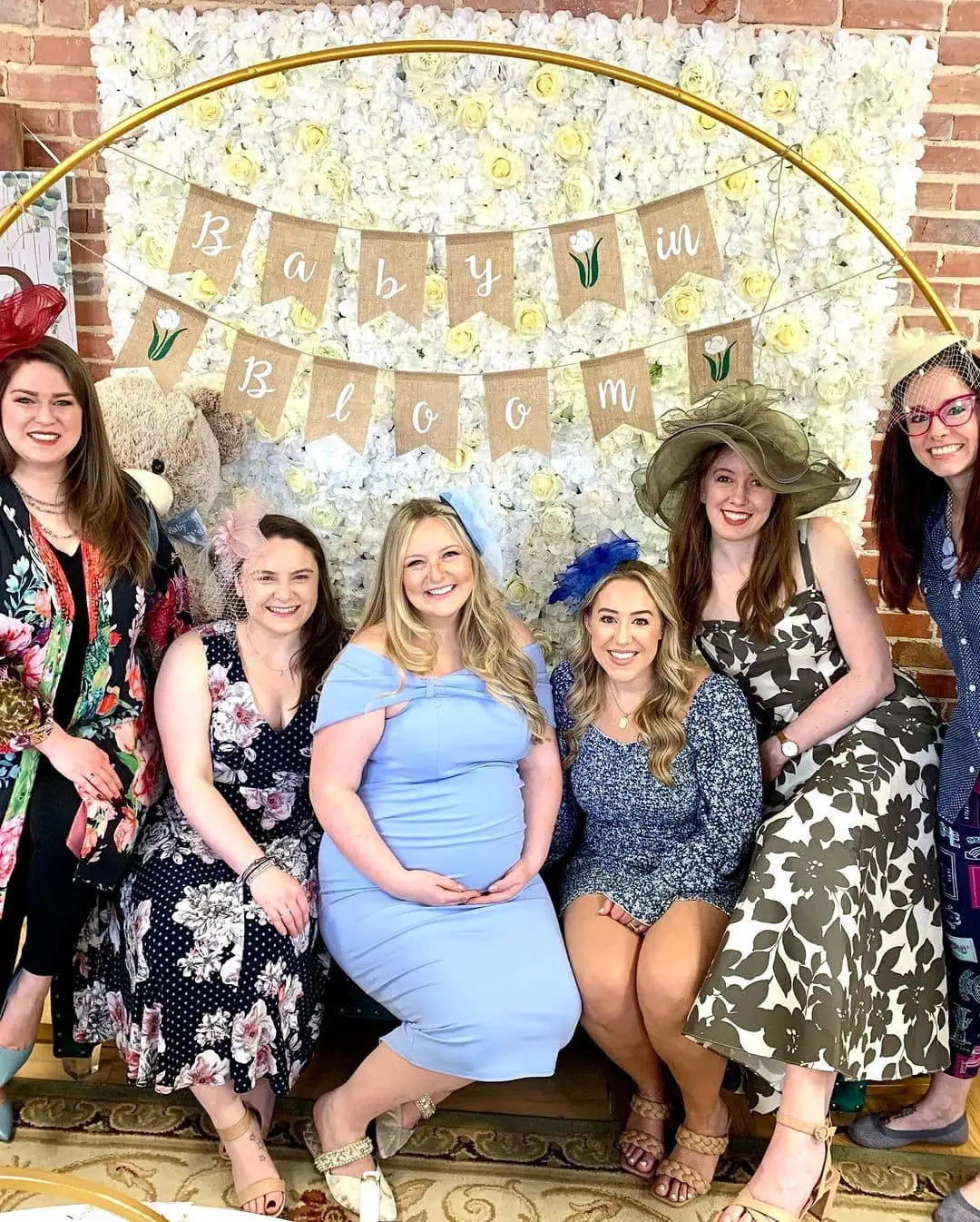 a picture of a tea party baby shower organized by The Dallas Tea Party Company in Texas