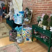 a picture of a tea party baby shower organized by The Dallas Tea Party Company in Texas