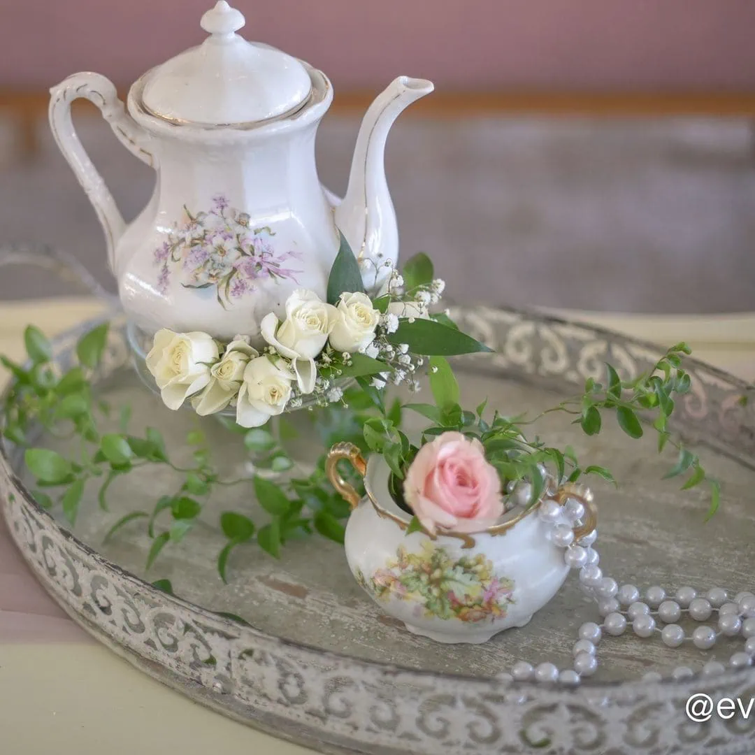 a picture of a tea party baby shower organized by RMP Events in Pennsylvania