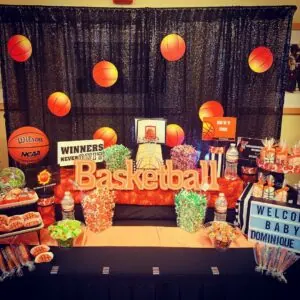 Basketball baby shower theme 2 | WebBabyShower