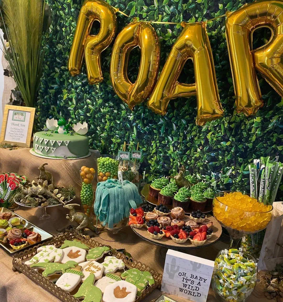 Dinasour baby shower theme 9 | WebBabyShower