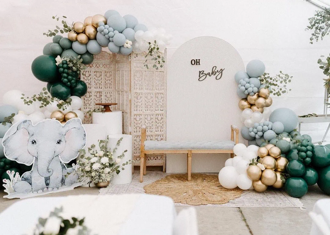 Elephant baby shower theme 30 | WebBabyShower