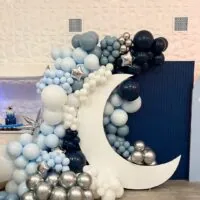 Moon baby shower theme 1 | WebBabyShower