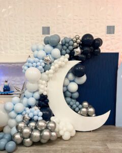 Moon baby shower theme 1 | WebBabyShower