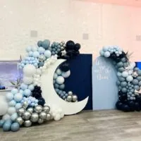Moon baby shower theme 2 | WebBabyShower