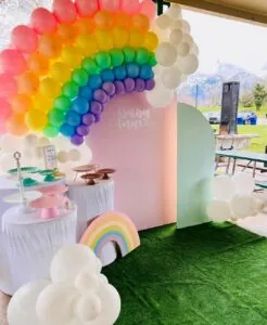 Rainbow baby shower theme 1 | WebBabyShower