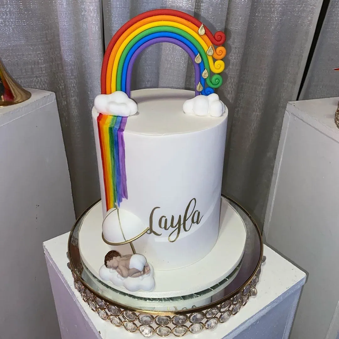 Rainbow baby shower theme 11 | WebBabyShower