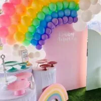 Rainbow baby shower theme 2 | WebBabyShower