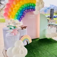 Rainbow baby shower theme 3 | WebBabyShower