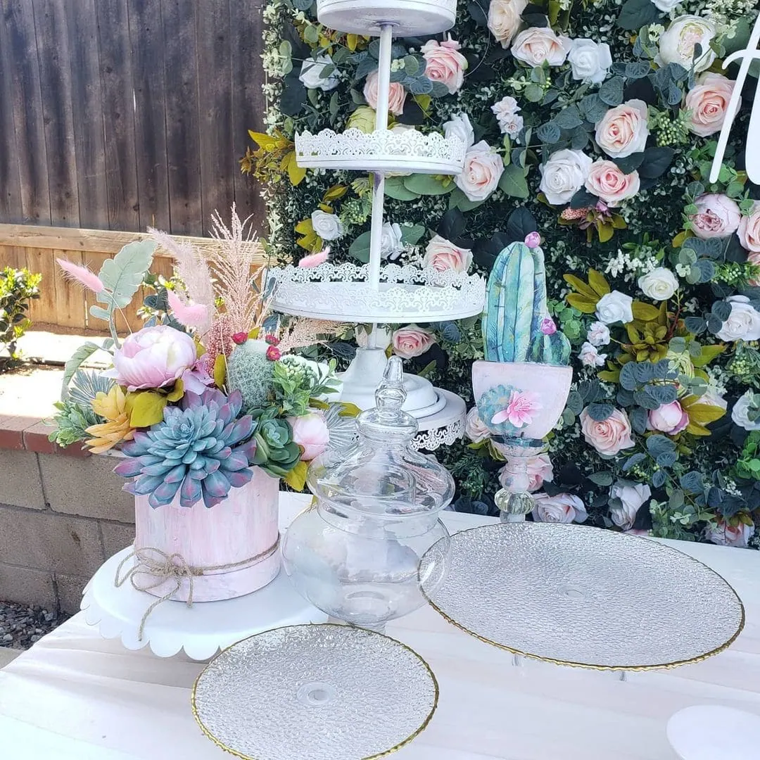 Succulent baby shower theme 10 | WebBabyShower