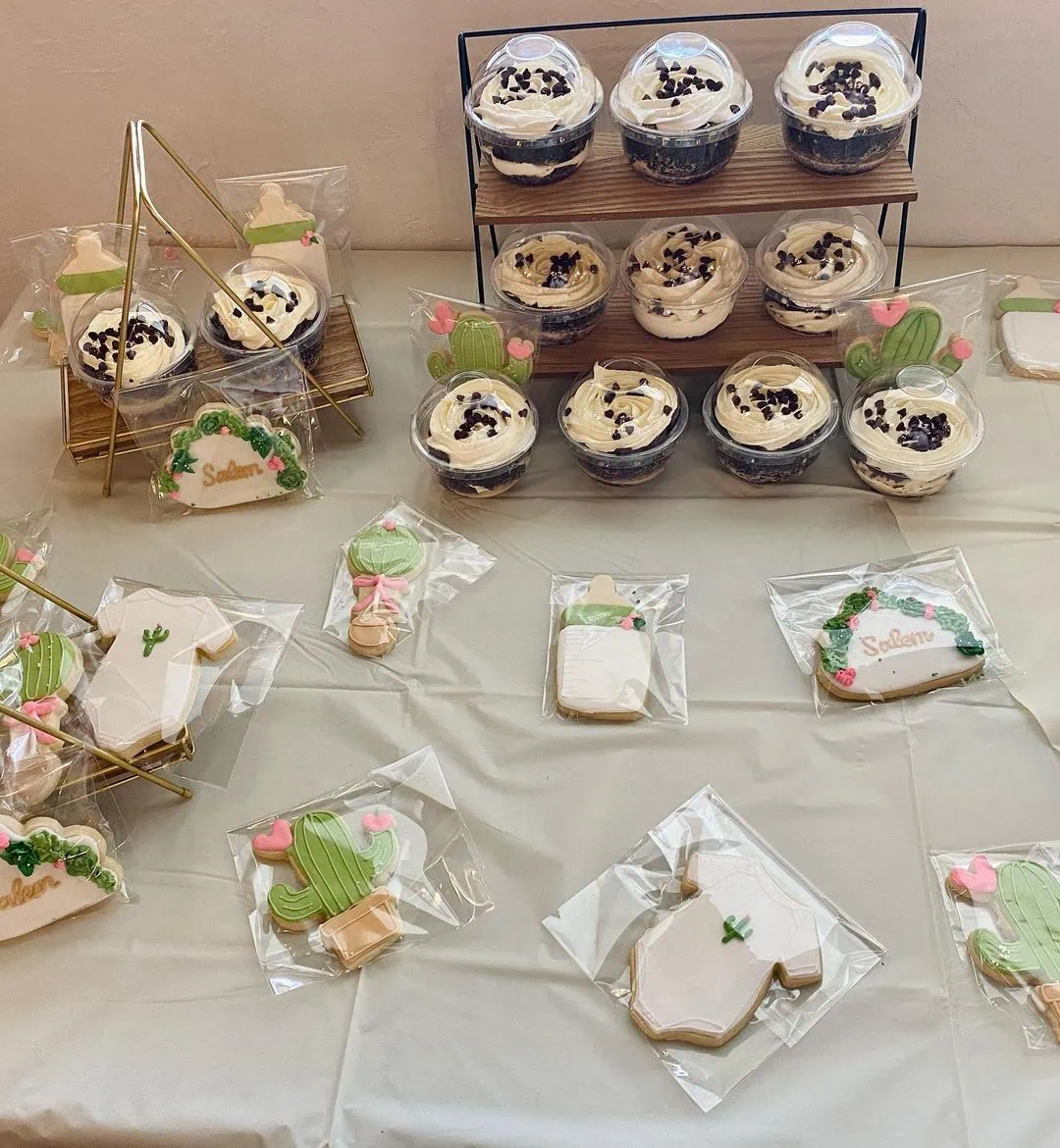 Succulent baby shower theme 19 | WebBabyShower