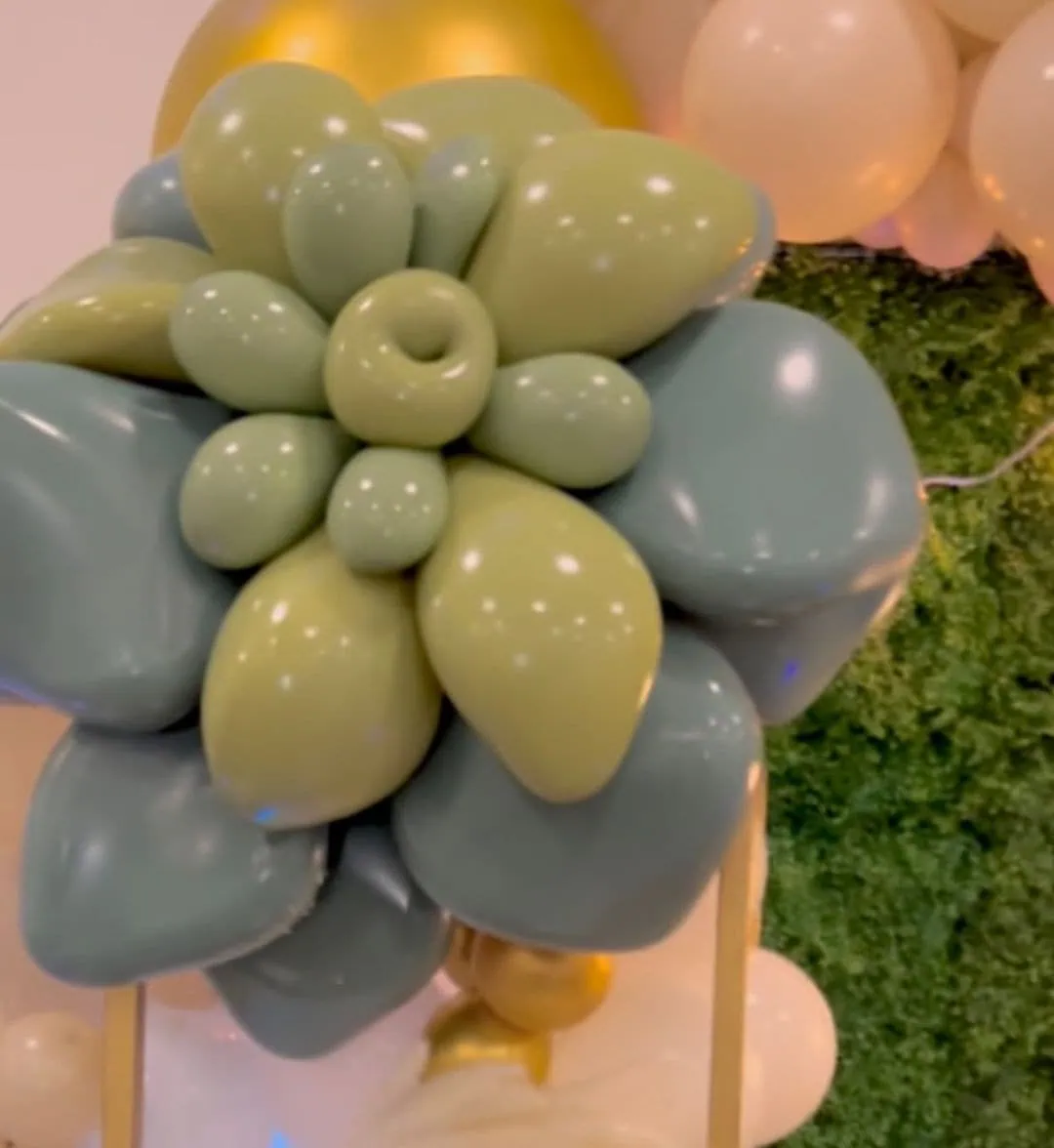 Succulent baby shower theme 25 | WebBabyShower