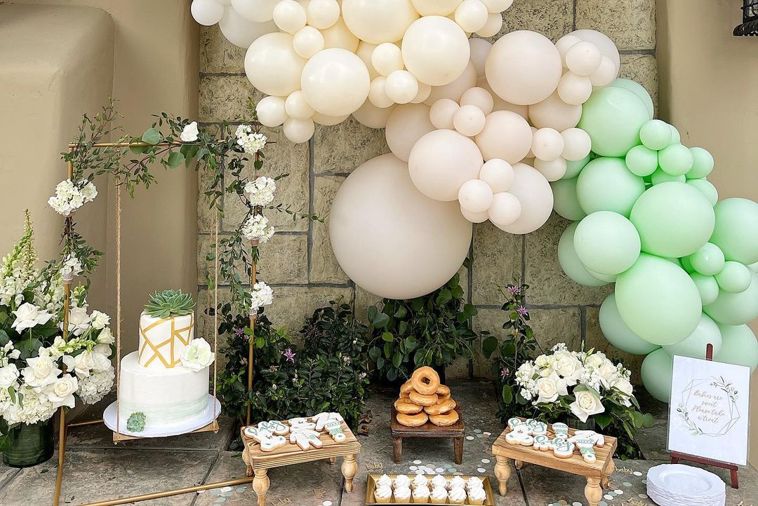 Succulent baby shower theme 5 | WebBabyShower