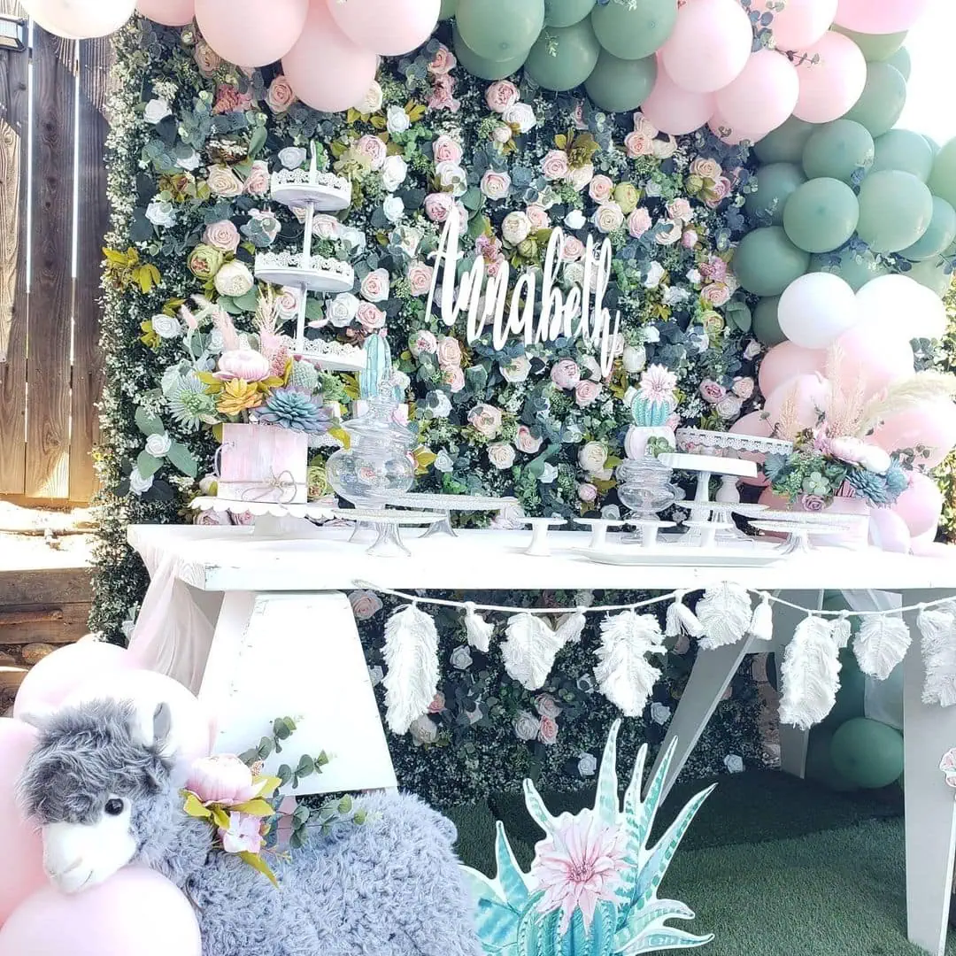 Succulent baby shower theme 9 | WebBabyShower