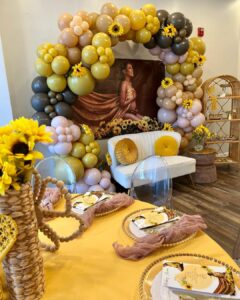 Sunflower baby shower theme 1 | WebBabyShower