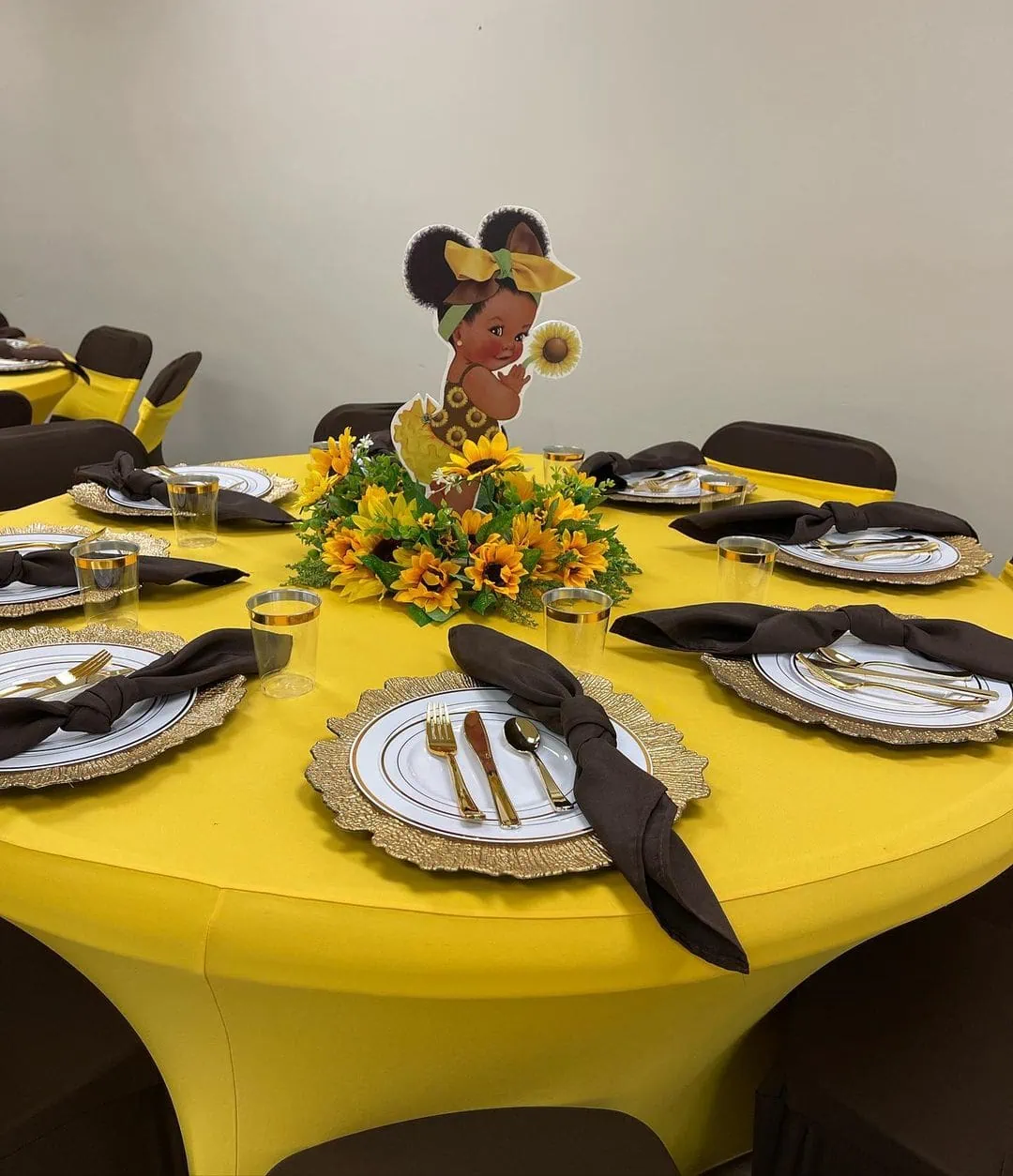 Sunflower baby shower theme 18 | WebBabyShower