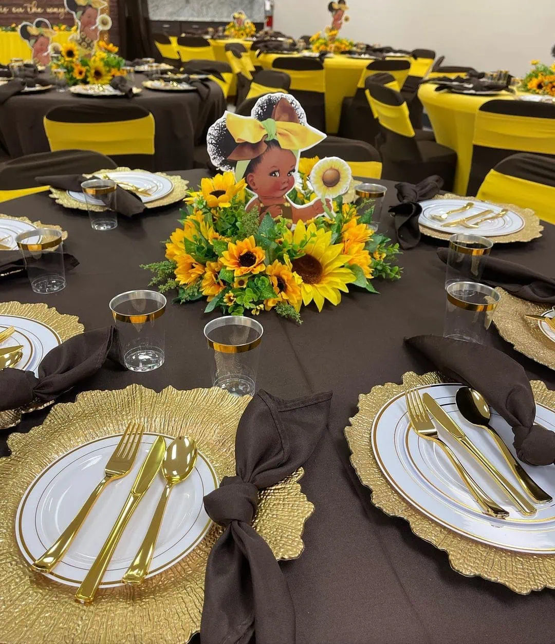 Sunflower baby shower theme 19 | WebBabyShower