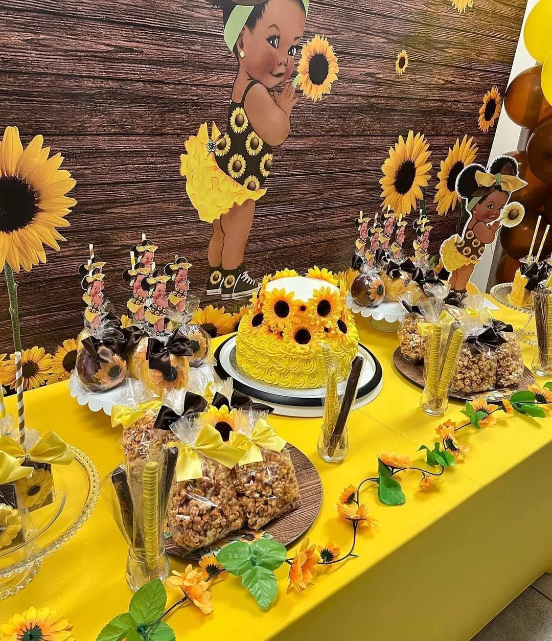 Sunflower baby shower theme 22 | WebBabyShower