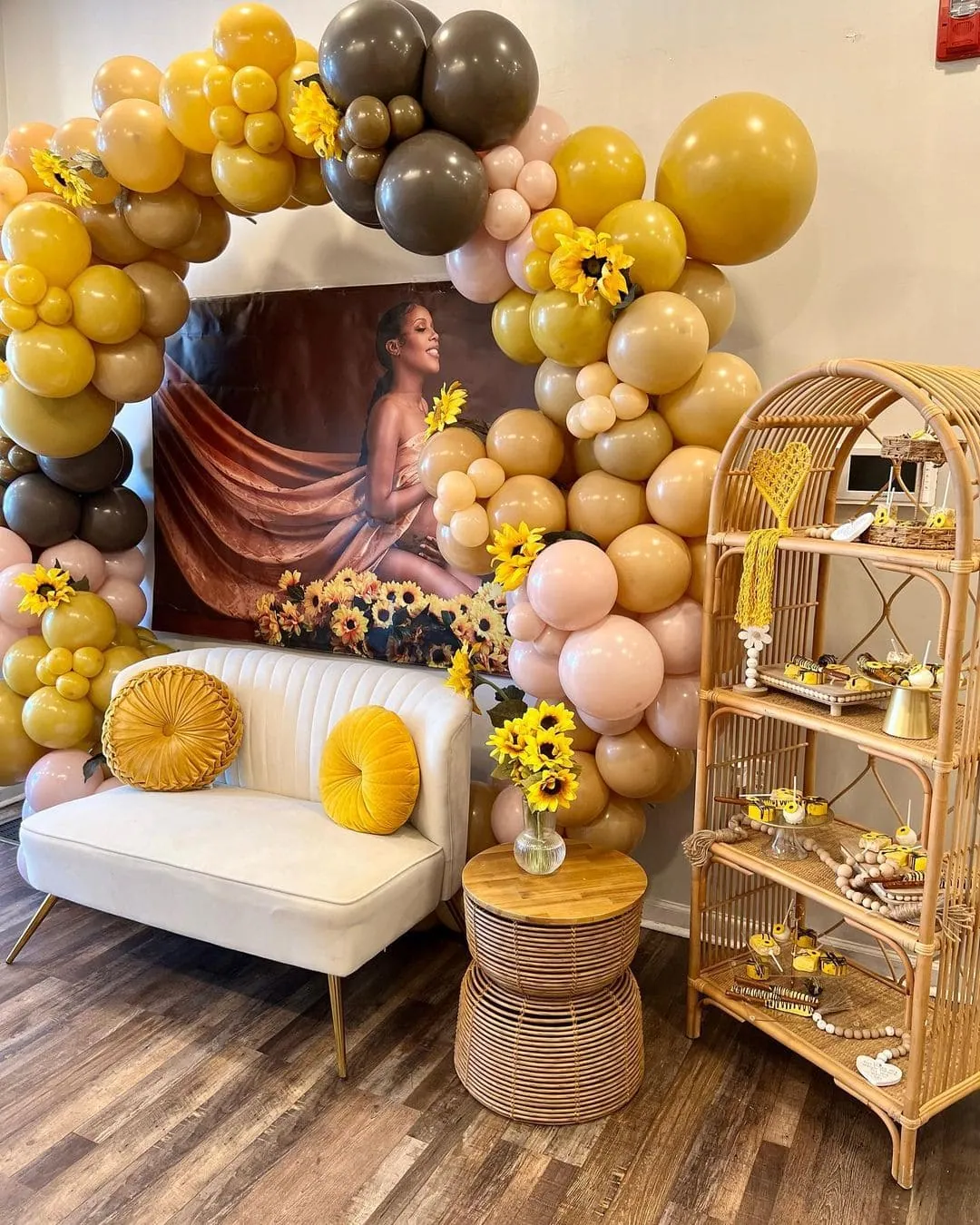 Sunflower baby shower theme 3 | WebBabyShower