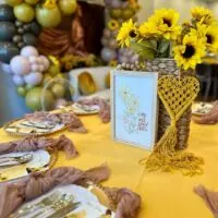 Sunflower baby shower theme 5 | WebBabyShower