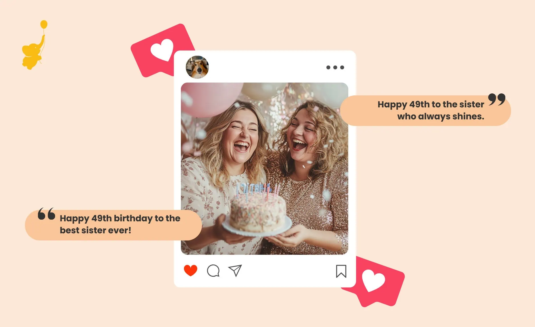 webbabyshower header image 49th birthday captions