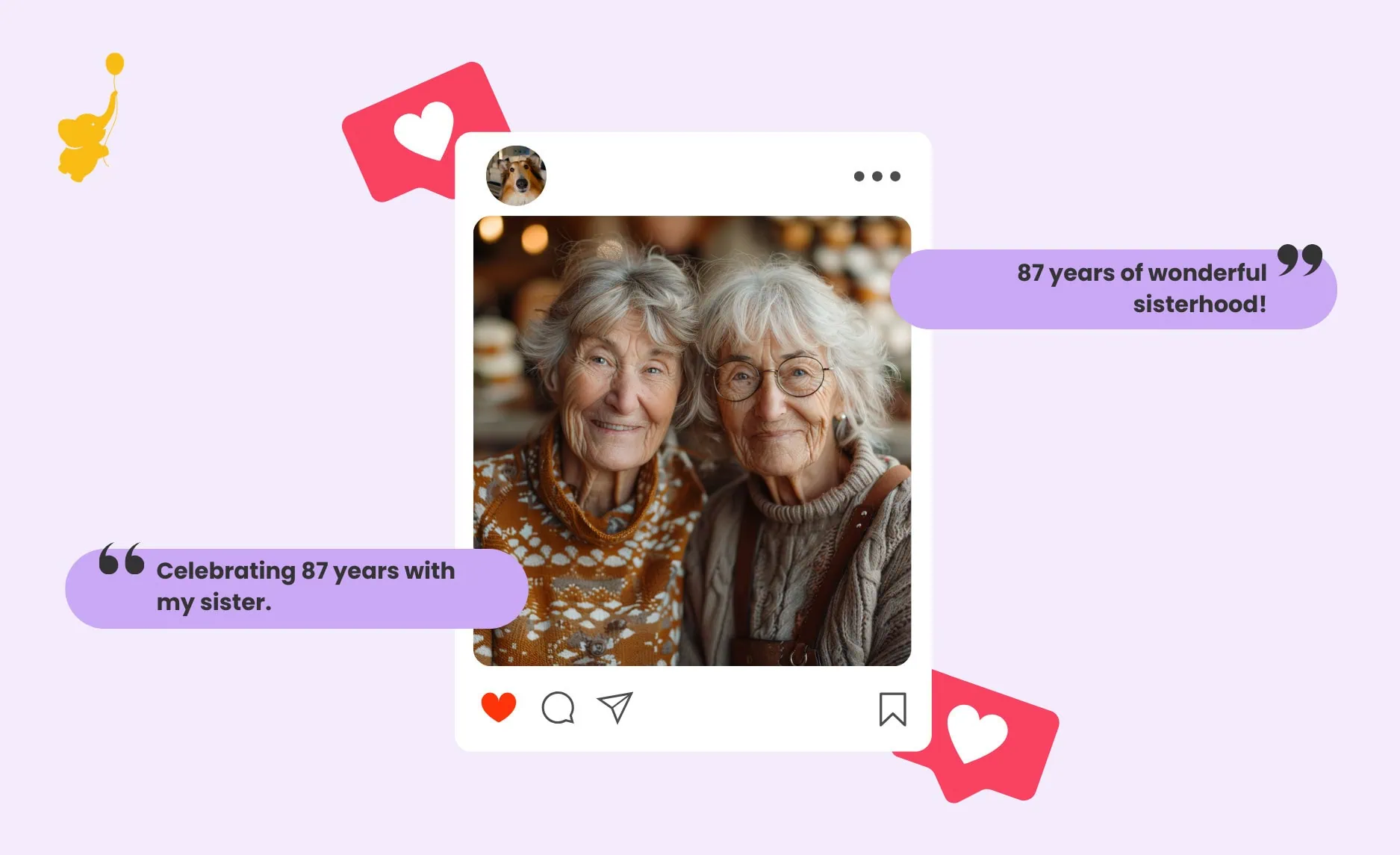 webbabyshower header image 87th birthday captions