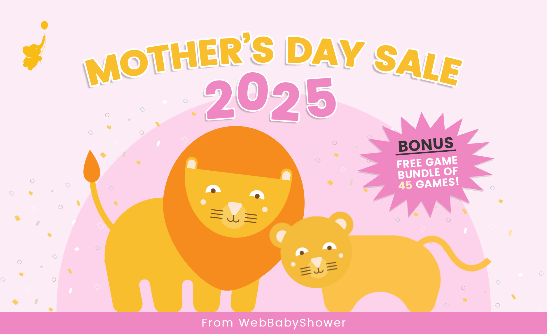 webbabyshower header image mother's day sale 2024