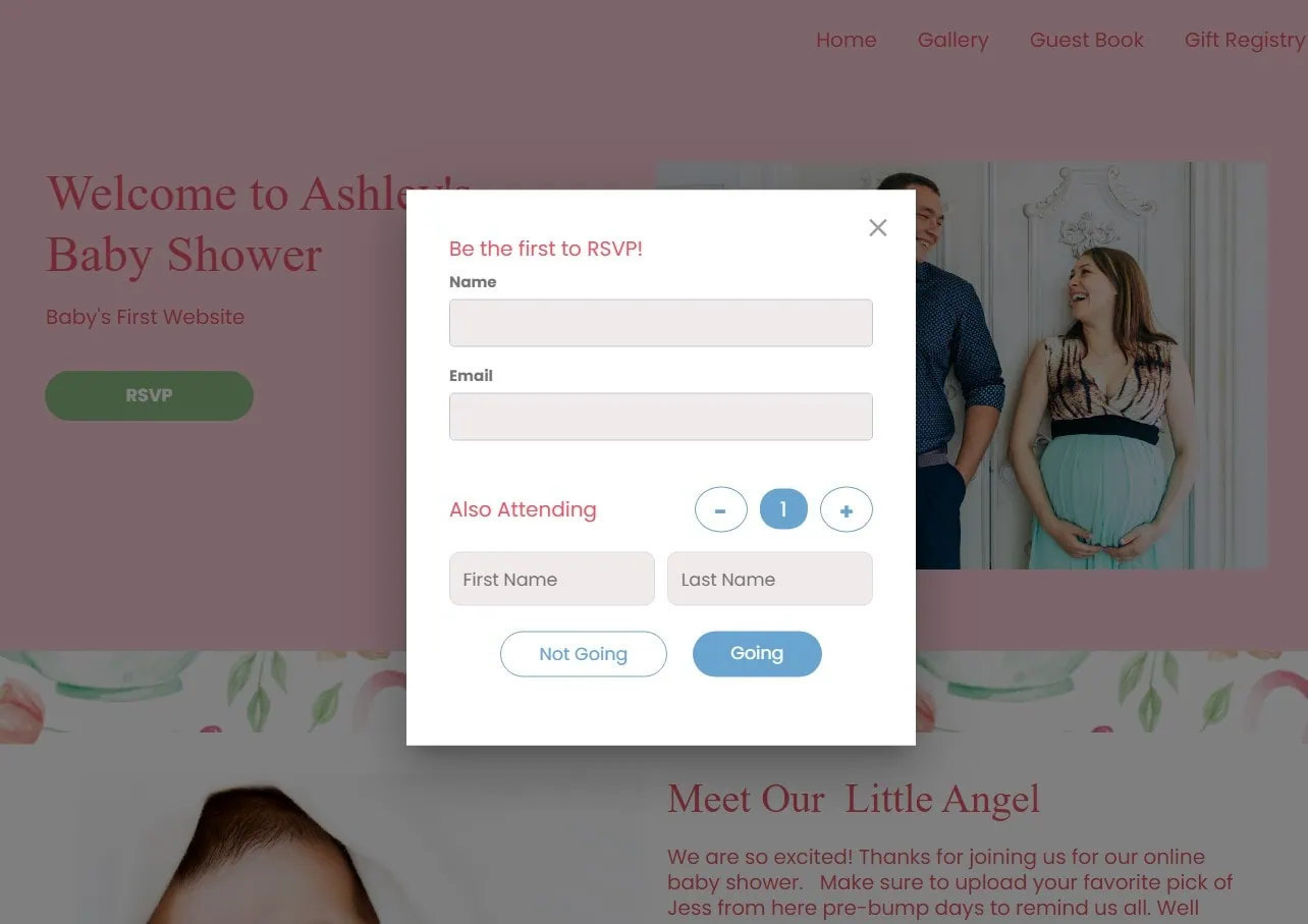 wbs baby shower rsvp