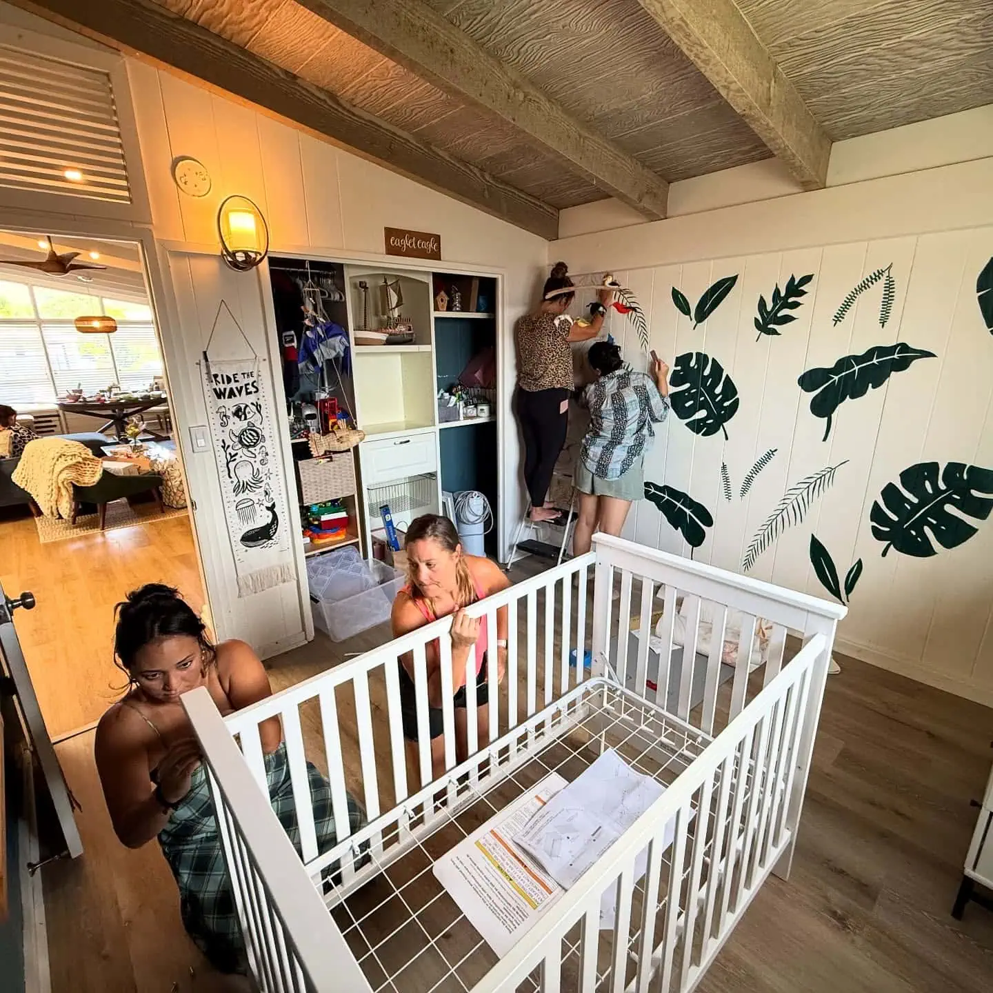 wbs how to throw a nesting party